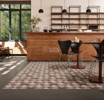 Forbo SureStep Stone 17812 speckled ceramic tile фото 2 | FLOORDEALER